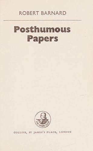 Posthumous Papers