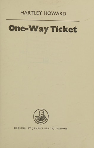 One-way Ticket