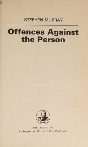 Offences Against the Person
