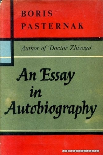 An Essay in Autobiography