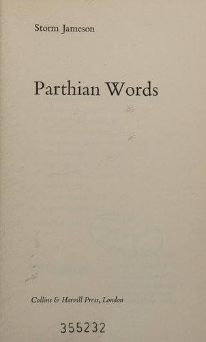 Parthian Words