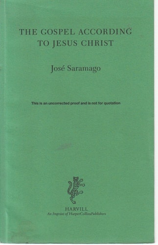The Gospel According to Jesus Christ