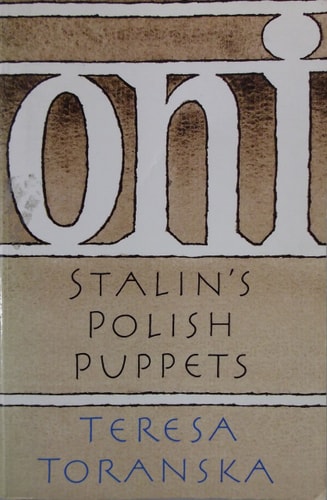 Oni: Stalin's Polish Puppets