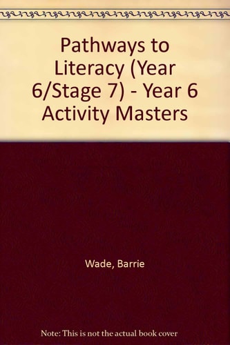 Collins Pathways to Literacy Year 6: Activity Masters