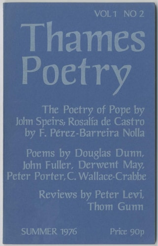 Thames Poetry: Summer 1976