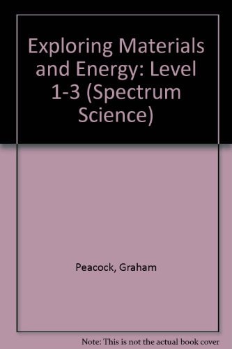 Spectrum Science: Key Stage 1: Exploring Materials and Energy