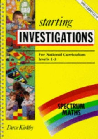 Spectrum Maths: Starting Investigations