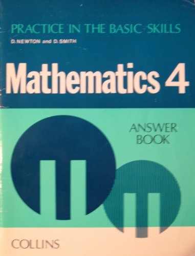Practice in the Basic Skills, Mathematics: 4. Answer Book