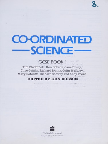 Co-ordinated Science GCSE book 1