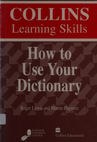 How to Use Your Dictionary