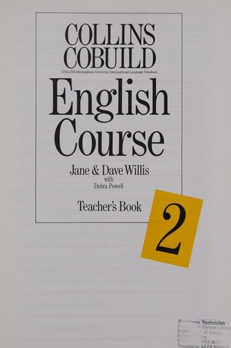 Collins Cobuild English Course 2: Teacher's Book