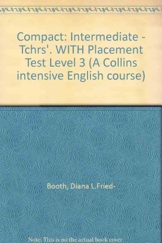 Compact 3 - Intermediate: Teacher's Book (A Collins Intensive English Course)