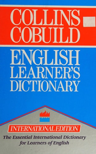 Collins Cobuild International Learner's Dictionary