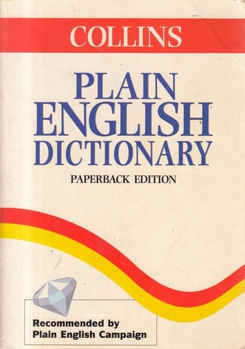 Collins Plain English Dictionary
