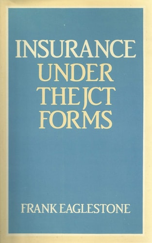 Insurance Under the JCT Forms
