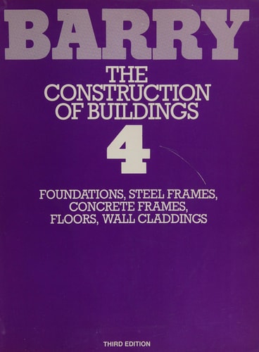 The Construction of Buildings: Volume 4