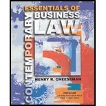 Essentials of Contemporary Business Law