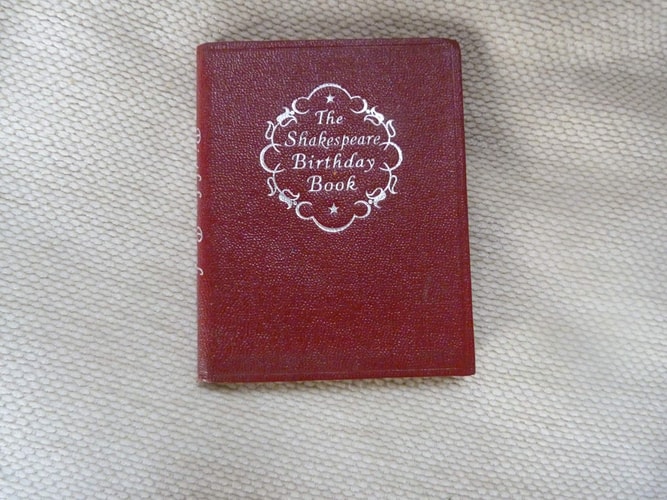Shakespeare's Birthday Book