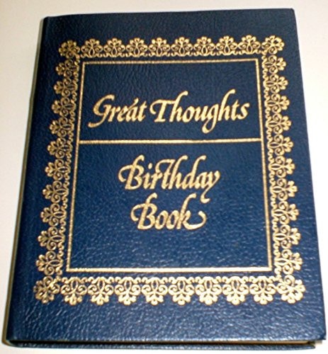 Great Thoughts Birthday Book