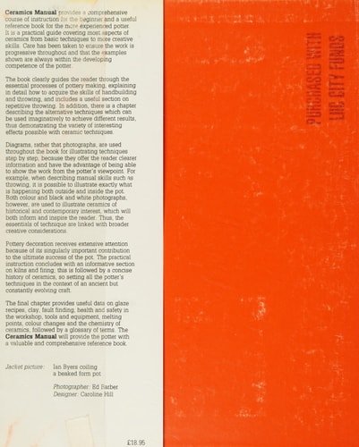 Ceramics Manual