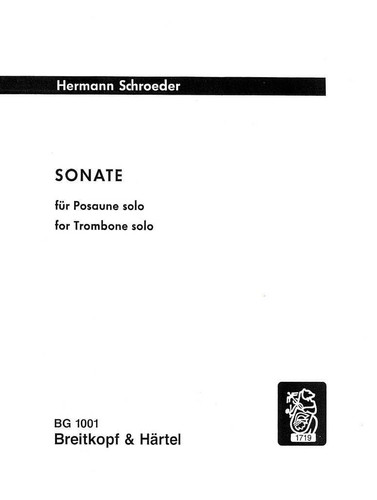 Schroeder: Sonata for Trombone solo