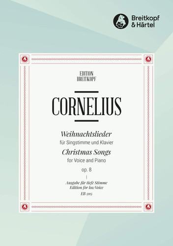 WEIHNACHTSLIEDER OP.8 LAAG CHANT