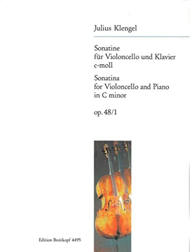 KLENGEL - Sonatina en Do menor Op.48 nº 1 para Violoncello y Piano