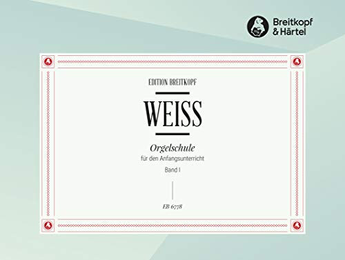 ORGELSCHULE 1 ORGUE