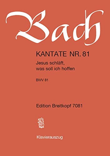Kantate 081: Jesus schläft