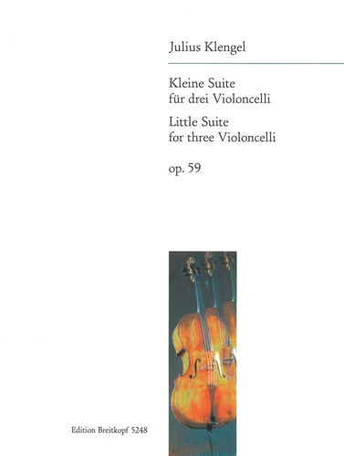 Klengel: Little Suite for 3 Cellos, Op. 59 (Set of Parts)