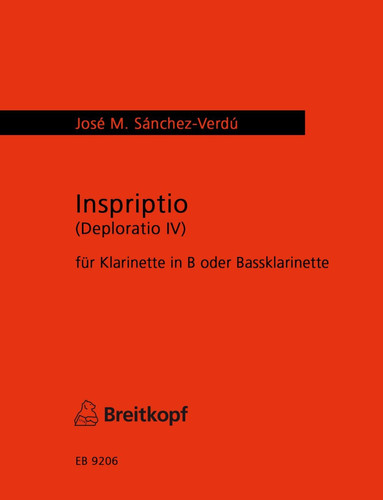 INSCRIPTIO CLARINETTE