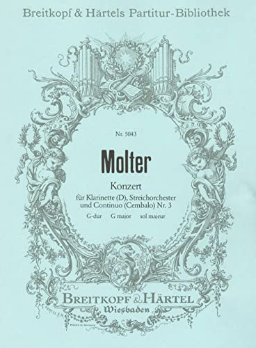 Molter: Clarinet Concerto No. 3 in G Major