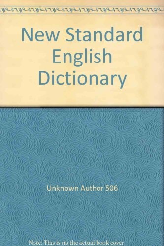 New Standard English Dictionary