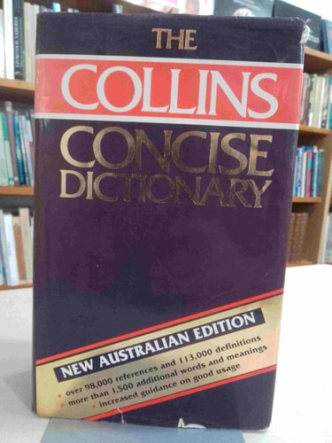 Collins Concise Dictionary: Australian Edition