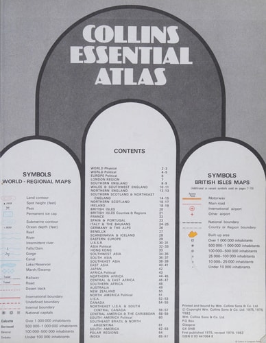 Collins Essential Atlas