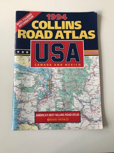 Road Atlas USA, Canada and Mexico