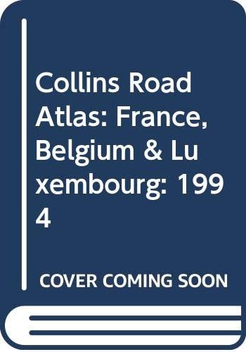 Road Atlas France, Belgium and Luxembourg