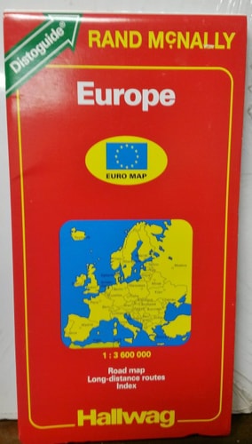 Hallwag Road Map/Distoguide: Europe