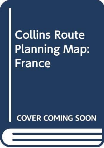 Collins Route Planning Map, France: Scale 1:1 250 000