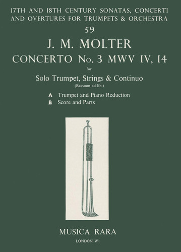 Molter: Concerto No. 3 in D MWV IV 14