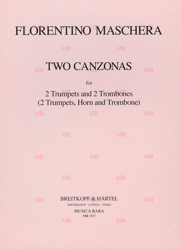 Maschera: 2 Canzonas