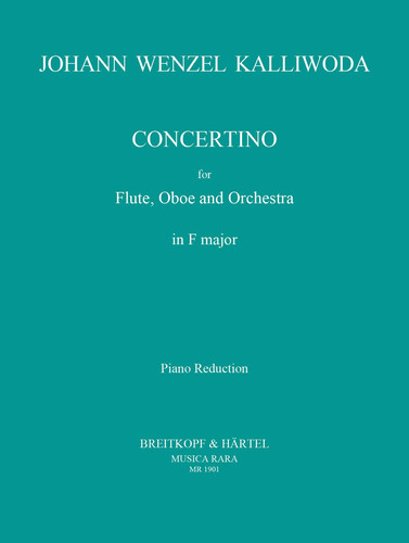 Kalliwoda: Concertino for Flute & Oboe in F Major (Solo Parts with Piano Reduction)