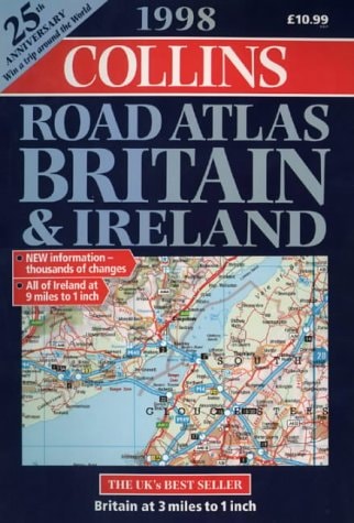 Collins Road Atlas: Britain & Ireland 1998