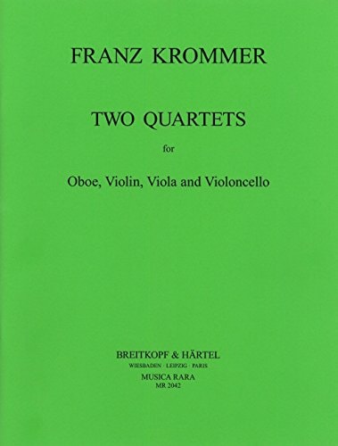 Zwei Quartette in C und F