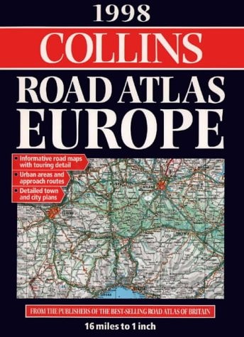 Collins Road Atlas: Europe