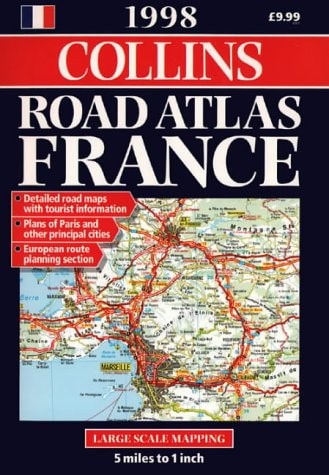 Collins Road Atlas: France