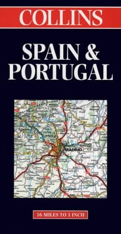 Collins European Road Map: Spain and Portugal