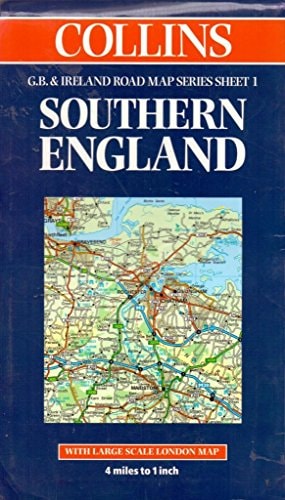 Southern England (Collins Great Britain & Ireland Road Map)