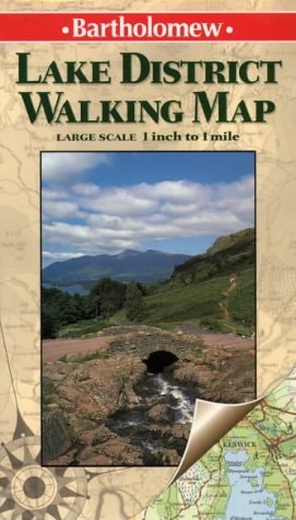Lake District Walking Map