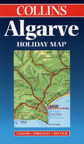 Algarve: Collins Holiday Map